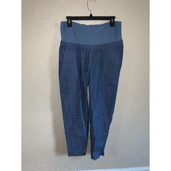 Maternity Canvas Pants - Picture 1 of 2